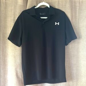Under Armour Black Performance Polo Shirt